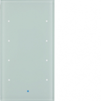 SENSOR SZKLANY DOTYKOWY POCZWÓRNY KOMFORT SZKŁO BIAŁE TS - HAGER - 75144830