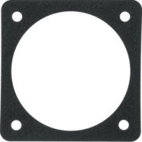 USZCZELKA CZARNY INTEGRO FLOW - HAGER - 91853