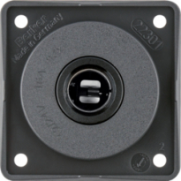 GNIAZDO ZASILAJĄCE 12 V SAMOCHODOWE ANTRACYT MAT INTEGRO FLOW  - HAGER - 945172505