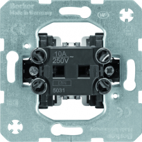ŁĄCZNIK JEDNOKLAWISZOWY PRZYCISKOWY ZESTYK ZWIERNY MECHANIZM SZACISKI AUTOMATYCZNE ONE.PLATFORM - HAGER - 535031