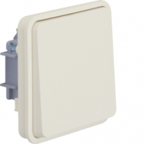 ŁĄCZNIK UNIWERSALNY ZACISKI ŚRUBOWE 10AX 250V AC IP55 BIAŁY W.1 - HAGER - 6130763512