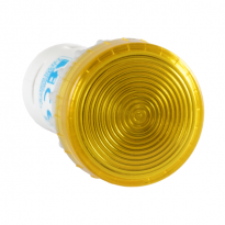 LAMPKA KOMPAKTOWA ŻÓŁTA 24V BA9S Z LED 24V NA PRĄD ZM.I ST.BA9S WYRÓB GOTOWY - SPAMEL - PK22-LG-24-LED\AC/DC