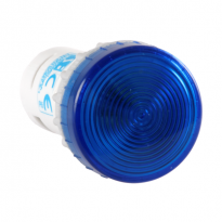 LAMPKA KOMPAKTOWA NIEBIESKI 24V BA9S Z LED 24V NA PRĄD ZM.I ST.BA9S WYR.GOTOWY - SPAMEL - PK22-LN-24-LED\AC/DC
