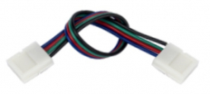 SZYBKOZŁĄCZKA DO TAŚM LED RGB 10MM TAŚMA PRZEWÓD TAŚMA SDLC-10RGBKS-2ZP - POLTRONIC - PG007905