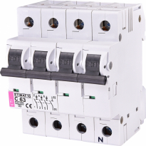 WYŁĄCZNIK NADPRĄDOWY ETIMAT 10 3P+N C63A 6KA - ETI - 002136722