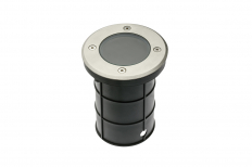 OPRAWA NAJAZDOWA GU10 AC 220-240V 50/60HZ INOX ALFA-O - GTV - ON-ALFAOGU10-06