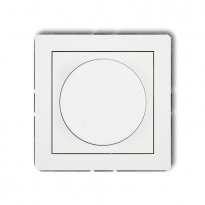DECO BIAŁE REGULATOR OŚWIETLENIA LED DRO-2 - KARLIK - DRO-2