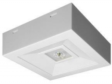 OPRAWA AWARYJNA LED 3W 1H JEDNOZADANIOWA AUTOTEST IP41 BIAŁA LOVATO N ECO - AWEX Sp. z o.o. - LVNO/3W/E/1/SE/AT/WH