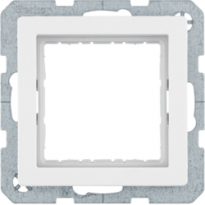 ZESTAW ADAPTACYJNY DO MODUŁÓW SYSTO 45X45MM, BIAŁY, AKSAMIT Q.1/Q.3. - HAGER - 14406089