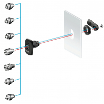 WKŁADKA DWUPRĘTOWA 3MM DO SPACIAL 3D. - SCHNEIDER ELECTRIC - NSYAEDLB3S3D