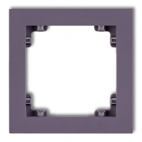 DECO PASTEL RAMKA 1-KROTNA MATT WRZOSOWY 50DR-1 - KARLIK - 50DR-1
