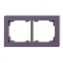DECO PASTEL RAMKA 2-KROTNA MATT WRZOSOWY 50DR-2 - KARLIK - 50DR-2