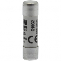 WKŁADKA BEZPIECZNIKOWA 10X38MM 2A GG ZWŁOCZNA - EATON - C10G2