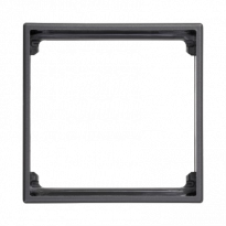 Adapter S500 na 1 moduł K45 (45x45mm); szary grafit - KONTAKT SIMON - 50012088-038