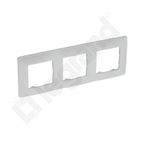 RAMKA POTRÓJNA ALUMINIUM NILOE. - LEGRAND - 397043