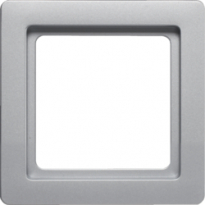 RAMKA POJEDYNCZA ALUMINIUM AKSAMIT LAKIEROWANY Q.1 - HAGER - 10116084