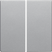 KLAWISZE DO ŁĄCZNIKA DWUKLAWISZOWEGO ALUMINIUM AKSAMIT LAKIEROWANY Q.1/Q.3. - HAGER - 16236084