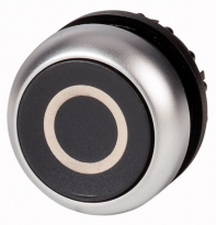 PRZYCISK PŁASKI CZARNY SYMBOL X0 M22-D-S-X0 . - EATON - 216609