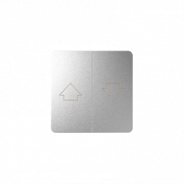 Klawisze do mechanizmu 75331-39; aluminium - KONTAKT SIMON - 82028-93