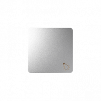Klawisz z piktogramem "światło"; aluminium - KONTAKT SIMON - 82018-93