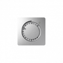 Pokrywa do obrotowych regulatorów temperatury; aluminium - KONTAKT SIMON - 82505-93