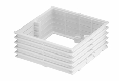 PIERŚCIEŃ DYSTANSOWY 30X71X71MM, SEGMENTOWY WEWNĘTRZNY DO MULTIWALL I MULTIBOX2 BIAŁY - SIMET - 37289006