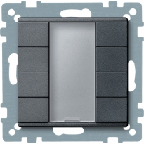 PRZYCISK POCZWÓRNY PLUS ANTRACYT TPM SYSTEM M. - SCHNEIDER ELECTRIC - MTN627814