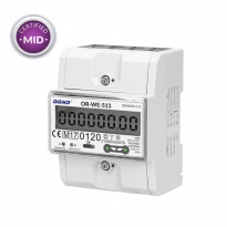LICZNIK ENERGII ELEKTRYCZNEJ 3-FAZOWY 80A MID. - ORNO - OR-WE-513