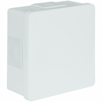 PUSZKA N/T 86X86X40MM IP55 DEKIEL KLIK-KLAK BIAŁA VP 00+I2248:I22611-01. - ELEKTROPLAST OPATÓWEK - 61.101
