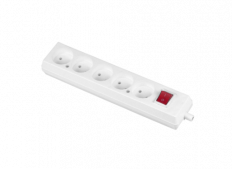 GNIAZDO PRZENOŚNE WTYCZKOWE PIĘCIOKĄTNE 16A 5x2p 250V ROZBIERALNE BIAŁY - PLASTROL - GN-560WS BIAŁY