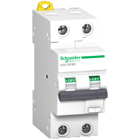 WYŁĄCZNIK KOMBINOWANY 10KA, 30MA, TYP A, 2 POLOWY IC60RCBO-2-B10-30-A - SCHNEIDER ELECTRIC - A9D37210