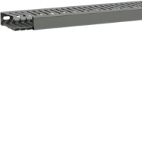 KANAŁ GRZEBIENIOWY 80x25 szary wys=80mm szer=25mm pcv (szt=2mb /opak=20m)  - HAGER - BA7A80025