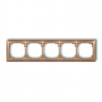 Rama uniwersalna pieciokrotna z tworzywa DECO Soft - KARLIK - 8DRSO-5