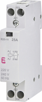 STYCZNIK MODUŁOWY 25A STYK ZWIERNY I ROZWIERNY (1 MOD. 2 BIEG.) R 25-11 230V - ETI - 002463504