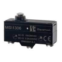 ŁĄCZNIK MINIATUROWY POPYCHACZ PROSTY KRÓTKI. - SPAMEL - MS\1306