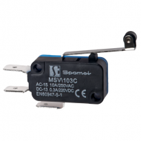 ŁĄCZNIK MINIATUROWY DŹWIGNIA Z ROLKĄ DŁUGA. - SPAMEL - MSV\103C
