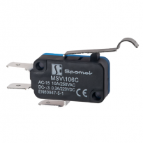 ŁĄCZNIK MINIATUROWY DŹWIGNIA GIĘTA DŁUGA. - SPAMEL - MSV\106C