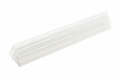 WKŁADY KLEJOWE 11.2 MM. 250 MM BIAŁY /12 SZT./ - HOGERT - HT2C137