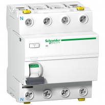 WYŁĄCZNIK RÓŻNICOWOPRĄDOWY 40A 4-BIEGUNOWY 500MA TYP A IID-40-4-500-A  - SCHNEIDER ELECTRIC - A9Z26440