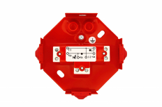 PUSZKA NATYNK PRZECIWPOŻAROWA 3x2x4MM2 123x115x28MM ROZGAŁĘŹNA E90 IP20 OŚMIOKĄTNA - SIMET - 84621616