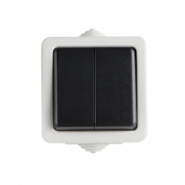 Łącznik dwubiegunowy TEKNO 05-1028-143 sz  - KANLUX - 25352