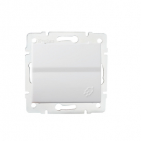 Gniazdo z uziemieniem, IP-44, Schuko LOGI 02-1230-102 bi   - KANLUX - 25086
