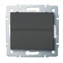 Gniazdo z uziemieniem, IP-44, Schuko LOGI 02-1230-141 gr   - KANLUX - 25264