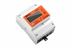 LICZNIK ENERGII ELEKTRYCZNEJ CYFROWY 100A 3 FAZY MID SIMLIC 4 MODUŁY DIN TH35 - SIMET - 85402010