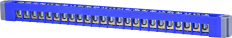 LISTWA N 24 ZAC. O 5,5 MM (NIEBIESKA) ERP-N2 - ETI - 001101282