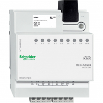 WEJŚCIE BINARNE REG-K 8X24, JASNO SZARE KNX  - SCHNEIDER ELECTRIC - MTN644792