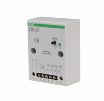 Sterownik roletowy, dwuprzyciskowy STR-21 napięcie 230V AC - F&F - STR-21
