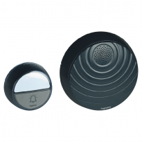 DZWONEK BEZPRZEWODOWY COMFORT - ANTRACYT - ZESTAW - LEGRAND - 094253
