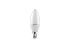 ŻARÓWKA LED E14 C37 8W 700LM 3000K ŚWIECZKA ODPOWIEDNIK 60W - GTV - LD-SMDC37-80