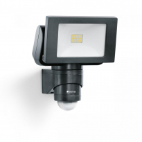 NAŚWIETLACZ LED IP44 14,7W 1376lm 4000K CZARNY Z CZUJNIKIEM RUCHU LS 150 - LANGE ŁUKASZUK - ST052546
